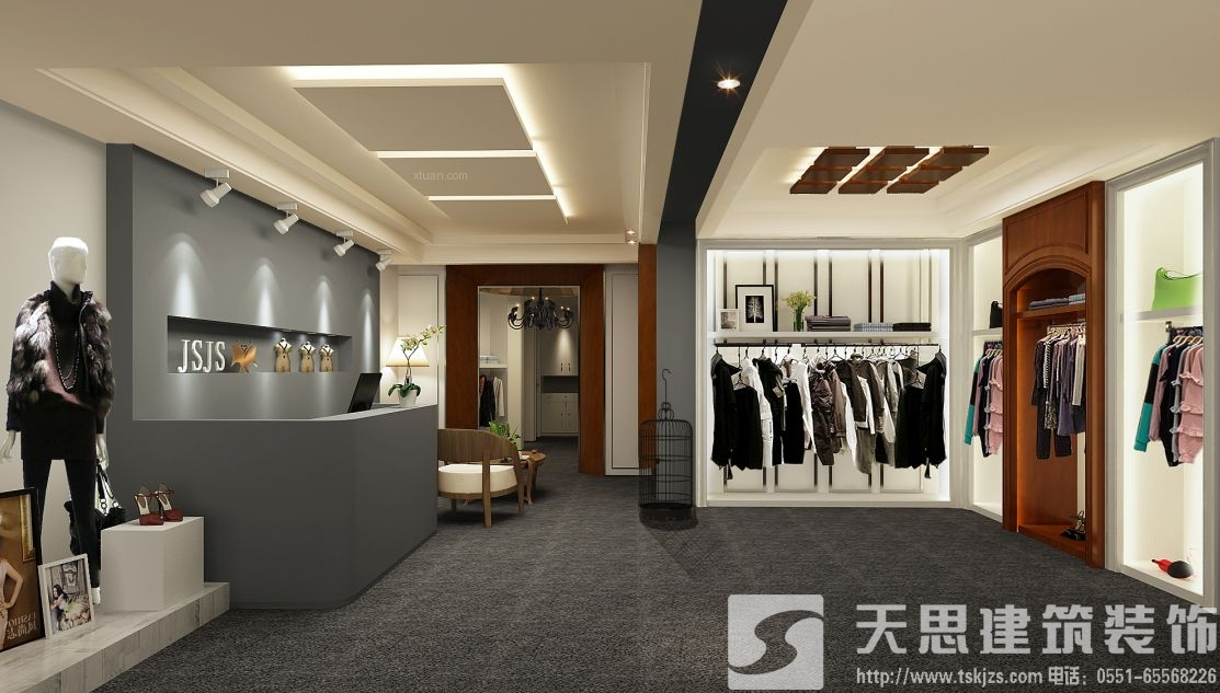 服裝店裝修客滿為患從施工開(kāi)始