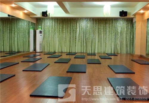合肥瑜伽館裝修首選天思建筑裝飾